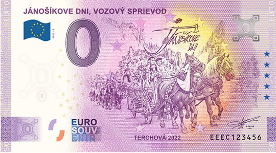 0 euro souvenir janosikove dni v3